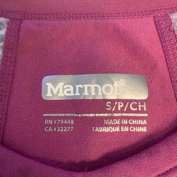 Marmot‎ Shirt Womens Small Baselayer Long Sleeve Gorpcore Outdoors Pink Adult S - Picture 7 of 11